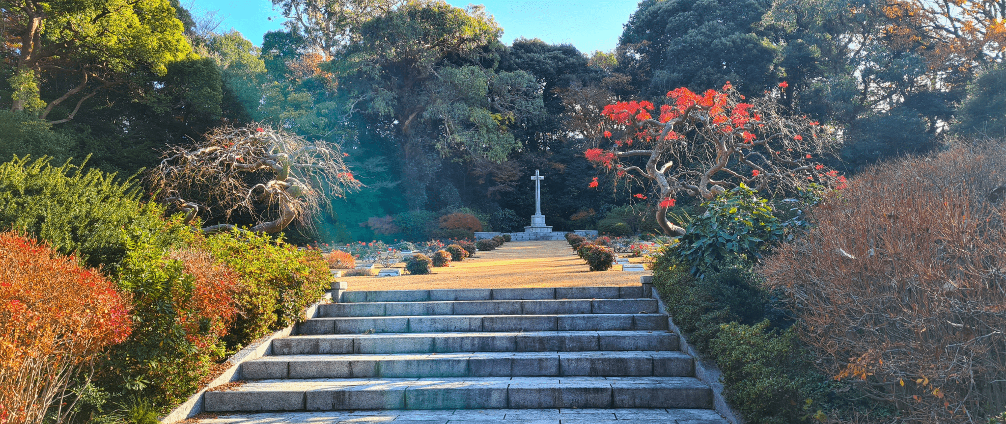Commonwealth War Cemetery at Yokohama, Hodogaya, Japan