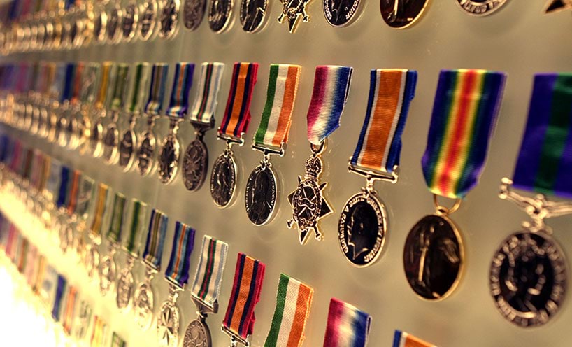 The Shrine's Hall of Medals