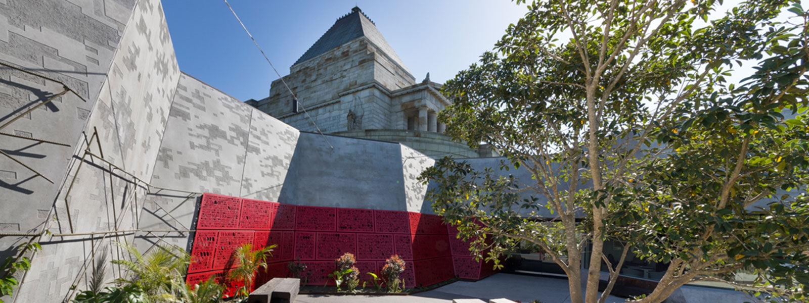 The Shrine's Terrace courtyard