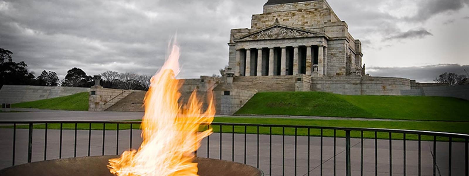 Image of the Shrine and the Eternal Flame