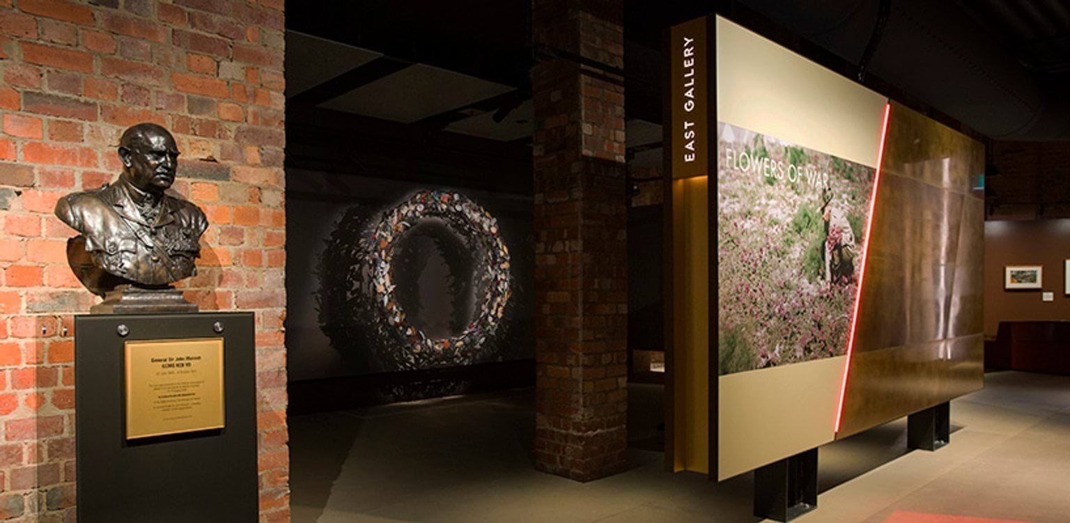 Flowers of War Shrine of Remembrance