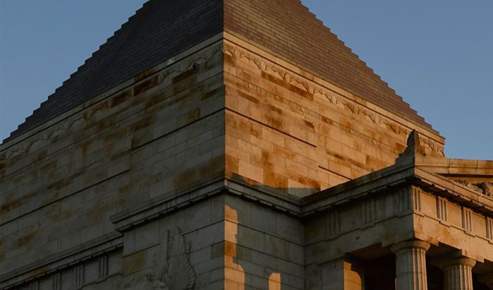 Shrine of Remembrance roofline