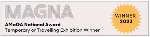 Australian Museum and Galleries Association award banner