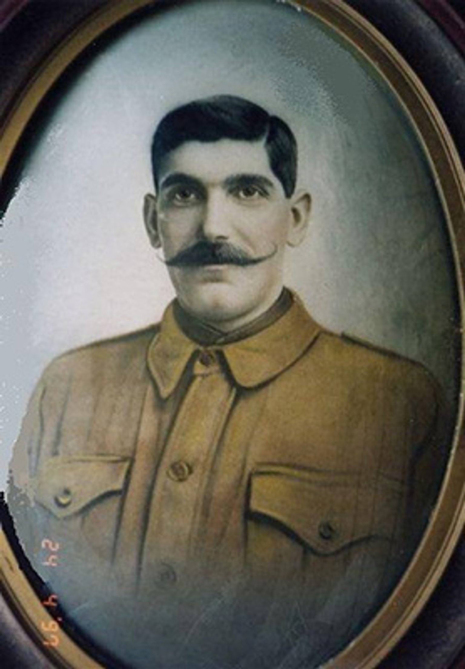 "Private George Wellington c 1916 photographer unknown  REPRODUCED COURTESY OF WELLINGTON FAMILY DESCENDANTS