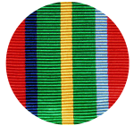 A sample of the WWII Pacific Medal